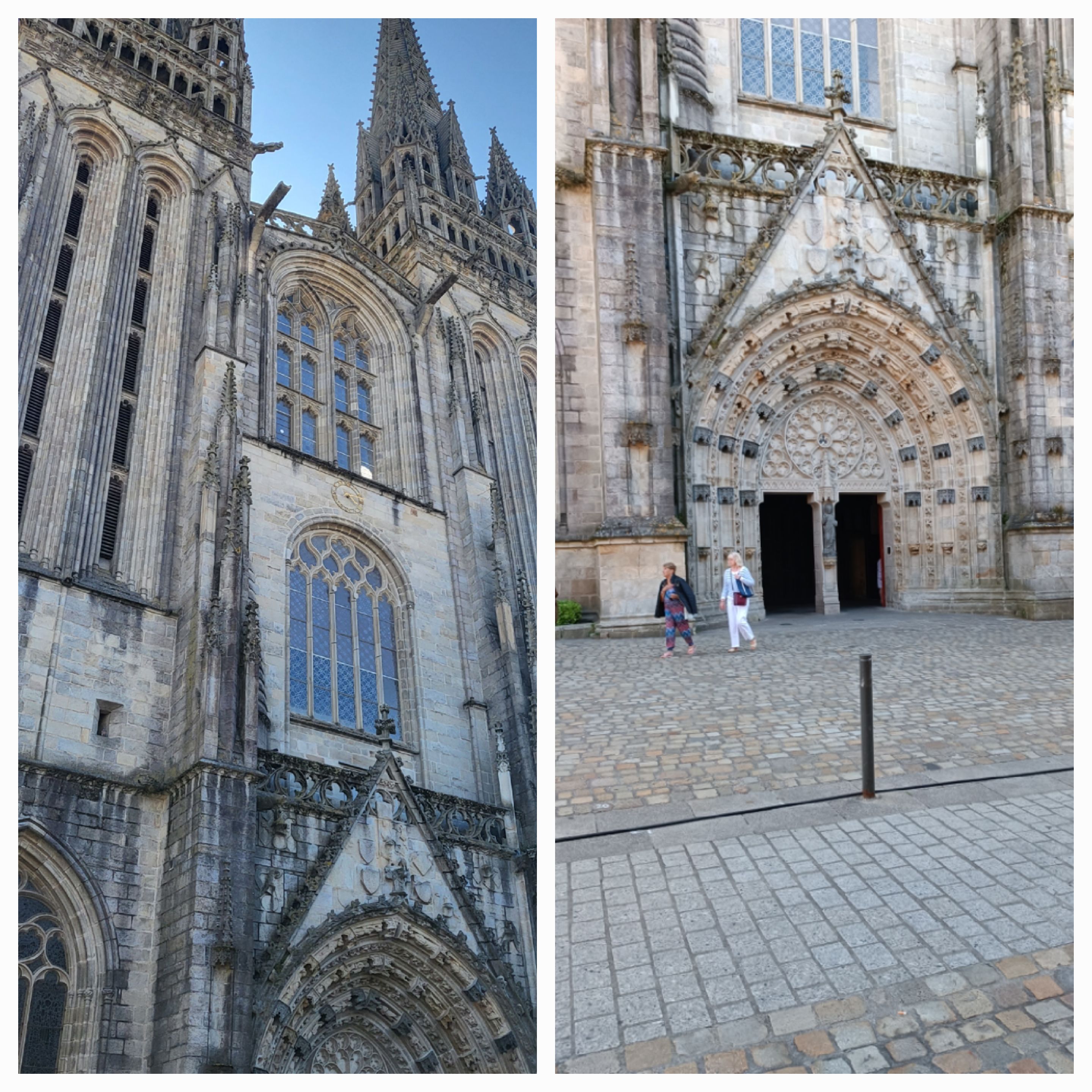 Quimper La cathédrale Saint‑Corentin