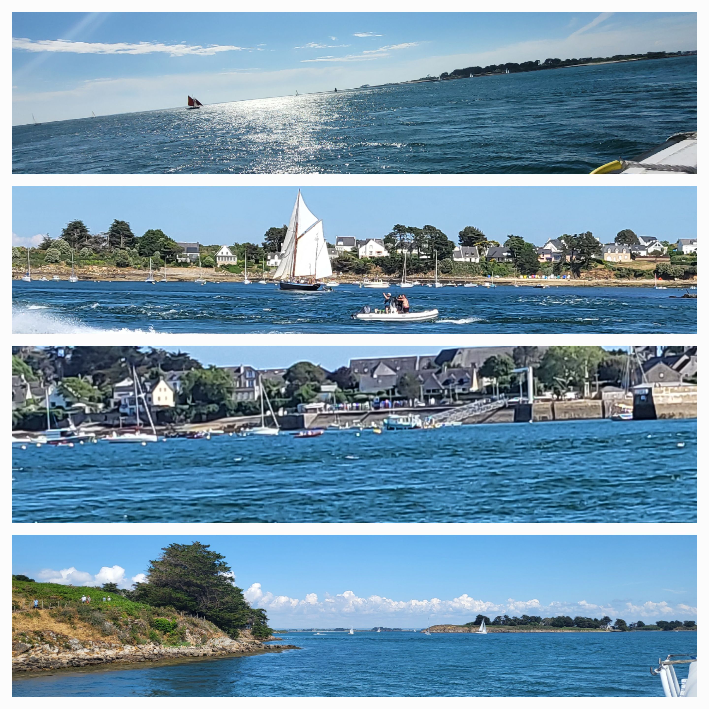 Morbihan , le long des golfs clairs