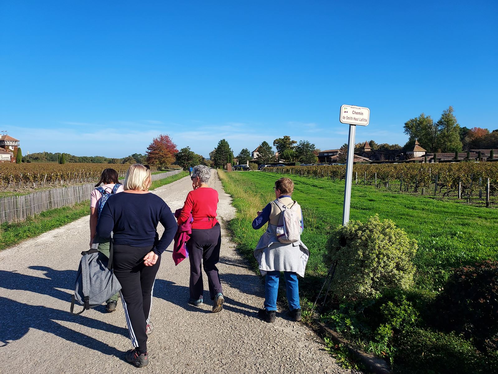 Sur la route  de Caudalie*...