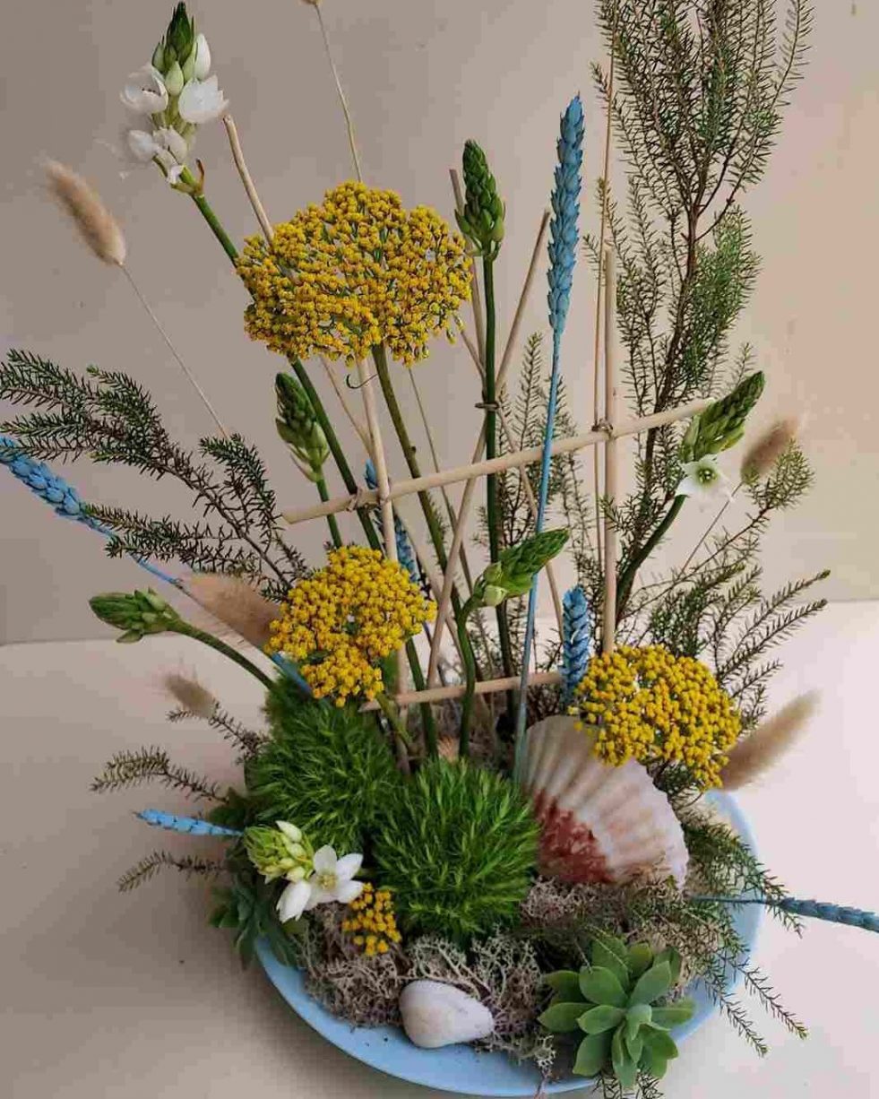 Lire la suite à propos de l’article Art floral – Composition de Sept 25