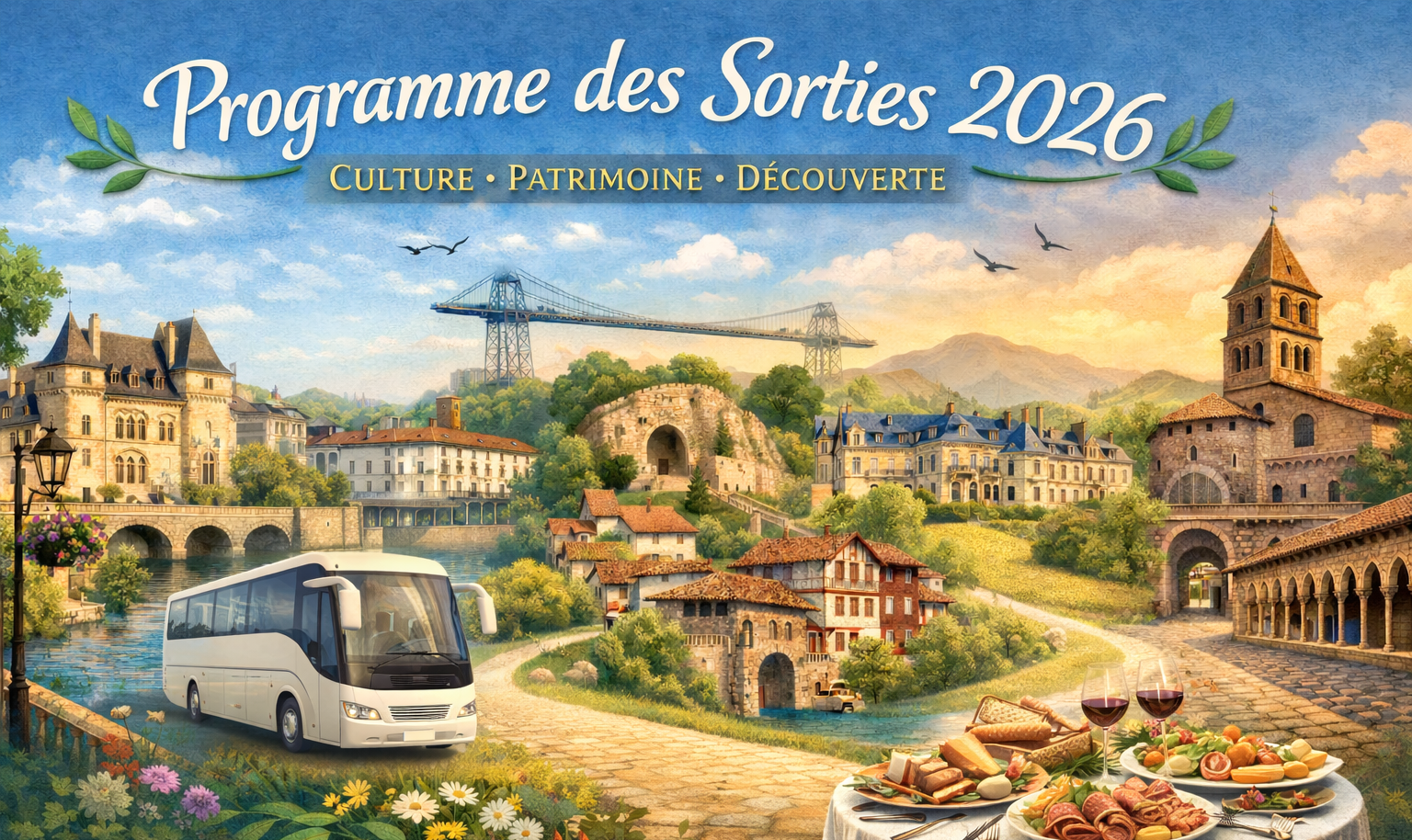 Lire la suite à propos de l’article Programme des excursions 2026