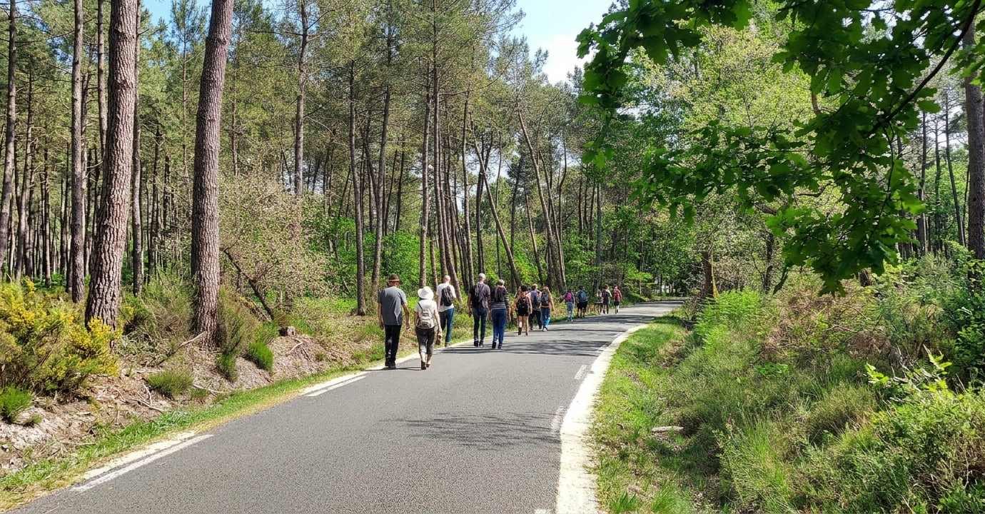 Lire la suite à propos de l’article Marche du 23 Avril 26 – St Aubin de Médoc – Les Landes