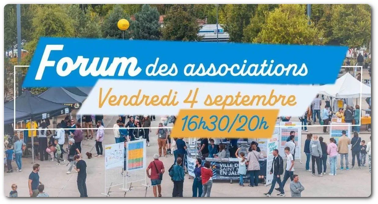 Lire la suite à propos de l’article Forum des associations – Vendredi  4 Sept 26