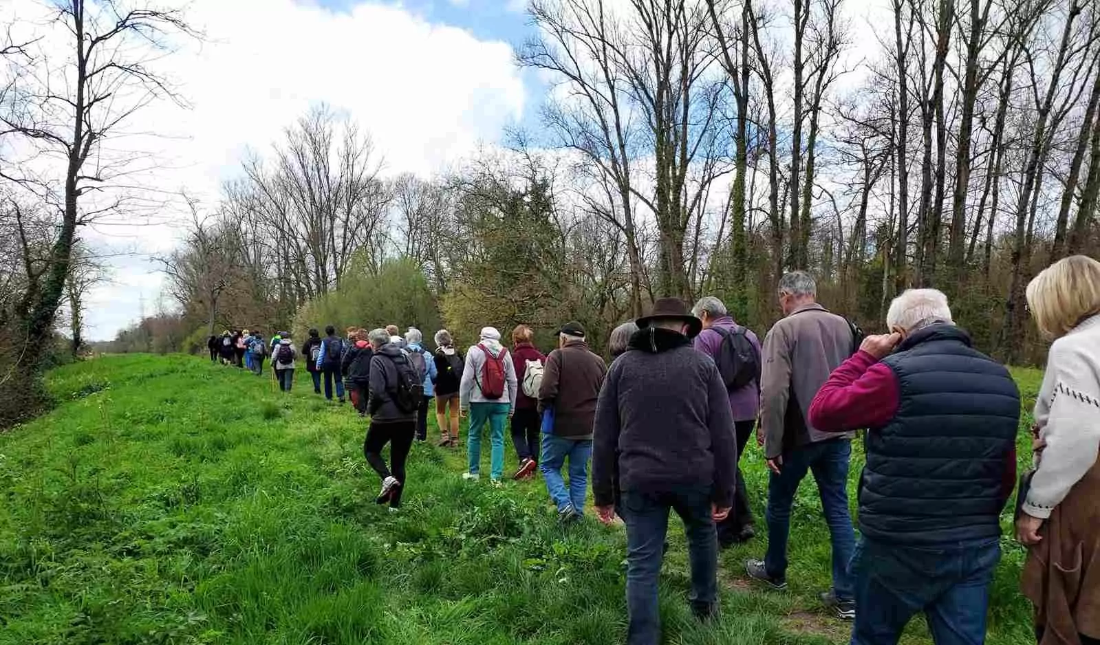 Lire la suite à propos de l’article Marche d&rsquo;entretien du 12 Mars 26 – du Parc de Majolan aux Jalles