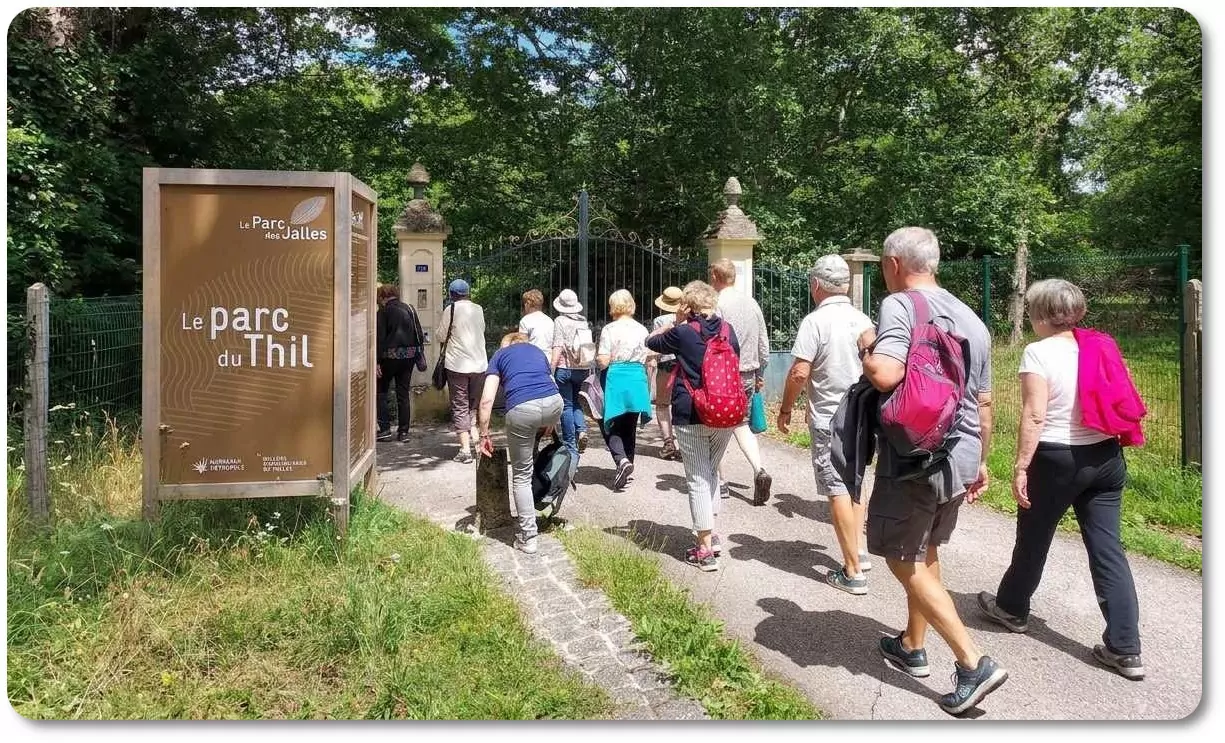 Lire la suite à propos de l’article Marche dans le Parc des Jalles, du Bois des Sources au Bois du Déhes.